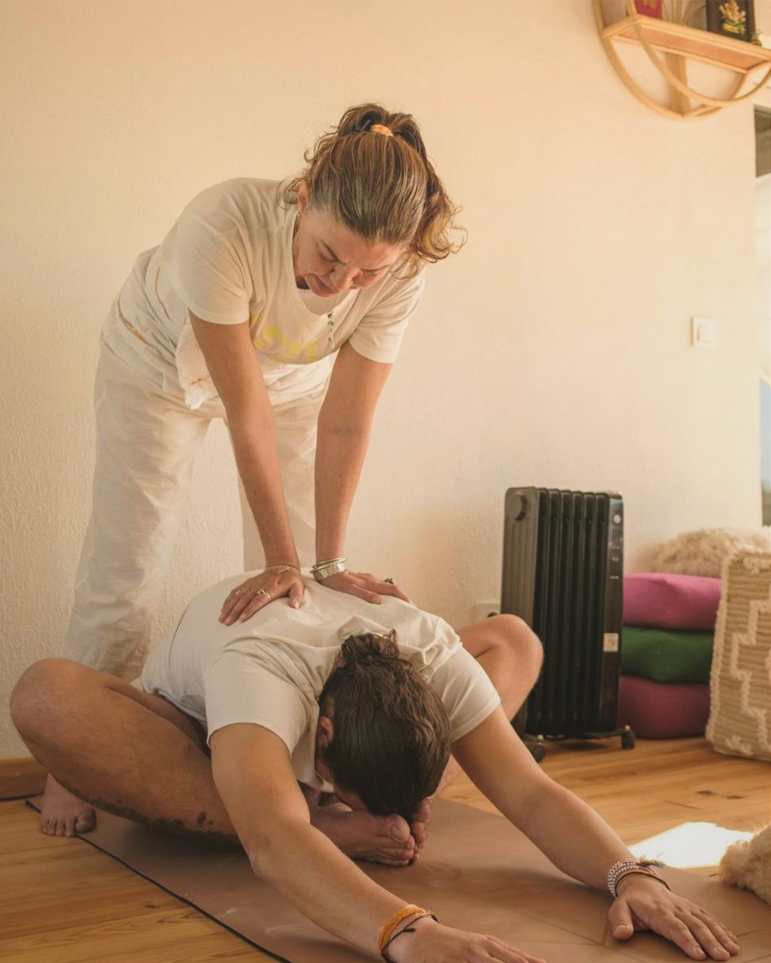 Séance de yoga - Pilates en Alentejo Portugal